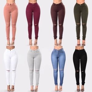 Fashion Nova Canopy Jean Rust